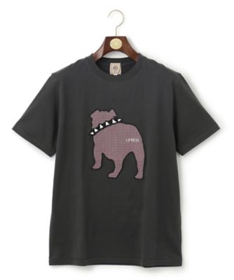 【ＵＮＩＳＥＸ】ファブリックワッペンブルドックＴシャツ（ＫＨＯＶＳＭ０５０６）
