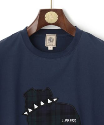 【ＵＮＩＳＥＸ】ファブリックワッペンブルドックＴシャツ（ＫＨＯＶＳＭ０５０６）
