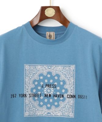 【ＫＩＮＧ　ＳＩＺＥ】ペイズリーバンダナプリントＴシャツ（ＫＨＯＸＣＡ０６１０）