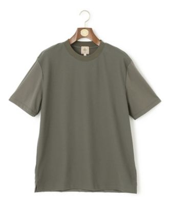 ＜三越伊勢丹/公式＞ J.PRESS (Men)/ジェイ・プレス【KING SIZE】【J．PRESS PREMIUM JERSEY】コットン Tシャツ 065_ダークグリーン トップス【三越伊勢丹/公式】