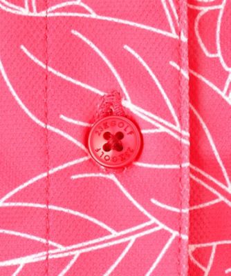 【ＷＯＭＥＮ】遮熱エイトムーブ　リーフポロシャツ　吸水速乾　ＵＶカット　ストレッチ性（ＫＨＶＬＧＭ０１１８）