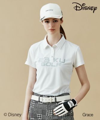 ＜23区GOLF＞【ディズニーコレクション】【ＷＯＭＥＮ】〈ミニーマウス〉半そでポロシャツ（ＫＨＶＬＮＡ０３１８）