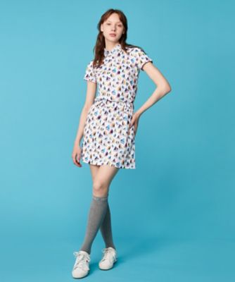 【ＷＯＭＥＮ】【吸水速乾・ＵＶケア】マルチヨットプリント　半袖ポロシャツ（ＫＨＶＬＳＭ０５２８）