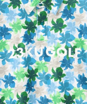 【ＭＥＮ】【ＵＶカット】草花柄プリントポロシャツ（ＫＨＶＴＣＭ０５３５）