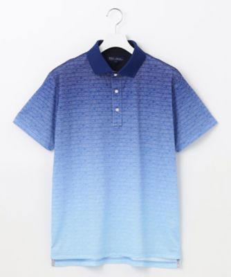 【ＭＥＮ】【ＵＶケア／吸水速乾】グラデーションロゴ　半袖ポロシャツ（ＫＨＶＴＣＳ０３１５）