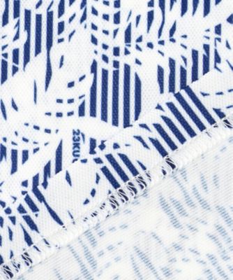 【ＭＥＮ】【吸水速乾／ＵＶカット】大人が着やすい柄ポロシャツ　リゾートなムードも◎リーフ柄　ポロシャツ（ＫＨＶＴＧＭ０４３５）