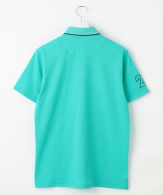 【ＭＥＮ】【吸水速乾／ＵＶケア】動きやすさと機能性を兼ね備えた王道のナンバリングカノコポロシャツ（ＫＨＶＴＧＳ０３０５）