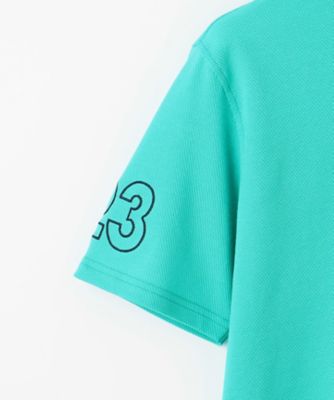 【ＭＥＮ】【吸水速乾／ＵＶケア】動きやすさと機能性を兼ね備えた王道のナンバリングカノコポロシャツ（ＫＨＶＴＧＳ０３０５）