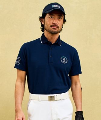 【ＭＥＮ】【吸水速乾／ＵＶケア】動きやすさと機能性を兼ね備えた王道のナンバリングカノコポロシャツ（ＫＨＶＴＧＳ０３０５）
