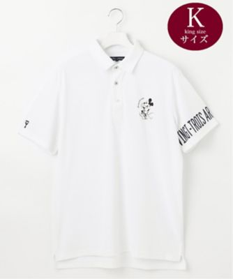 【ディズニーコレクション】【ＭＥＮ】〈ミッキーマウス〉半そで　ポロシャツ（ＫＨＶＴＮＡ０３１６）