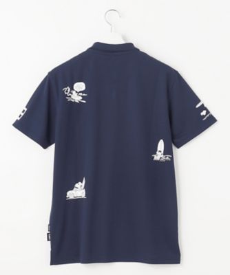 PEANUTS】【MEN】スヌーピーコラボ 半袖ポロシャツ