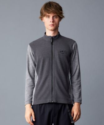 ＜JOSEPH ABBOUD (Men) ＞【ソフト／吸水速乾／ライナードッキング対応】メランジバック　メッシュ　ジップ　カットソー（ＫＫ１ＨＣＷ０６５４）