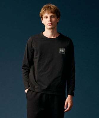 JOSEPH ABBOUD (Men) /ジョセフ アブード【JAPANファブリック/吸水速乾】プレーティング天竺アウトドア Tシャツ(KK1HGA0651) 005_クロ トップス【三越伊勢丹/公式】