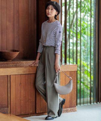 【K．K 】INSCRIRE ボーダーカットソー　M INSCRIRE（アンスクリア）の「【INSCRIRE】ボーダービッグT（T