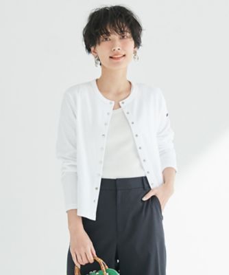 ＜23区 (Women)＞【洗える】Ａｒｍｏｒ－ｌｕｘ　カーディガン（ＫＫ２３ＮＳ０４３０）