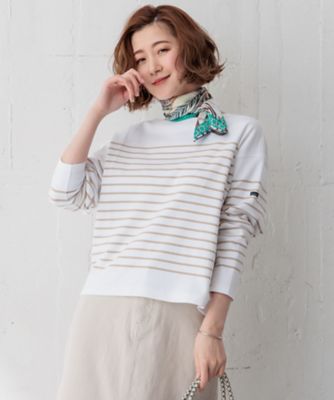 新品23区★【Oggi掲載/洗える】Armor-luxパネルボーダーカットソー Oggi4月号掲載/洗える】Armor－lux パネルボーダー カットソー