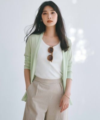 美品 ミツコシイセタン カーディガン 大きいサイズ 伊勢丹