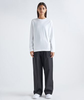 ５０／２　ＯＲＧＡＮＩＣ　｜　クルーネック　Ｌ／Ｓ　Ｔシャツ　－　ＵＮＩＳＥＸ（ＫＫＡＧＢＷ００１０）