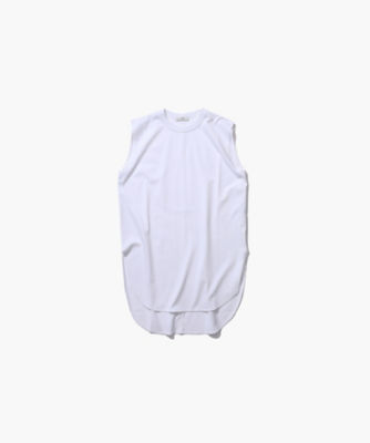 ATON エイトンSUPIMA AIR オーバーサイズタンクトップ 白 12/- AIR SPINNING | OVERSIZED PULLOVER – ATON | エイトン