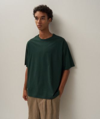 新品　ATON エイトン　Tシャツ　ブラック　丸首　クルーネック IENA tシャツ ATON/エイトン 別注 SUVIN FRAISE ボートネック T