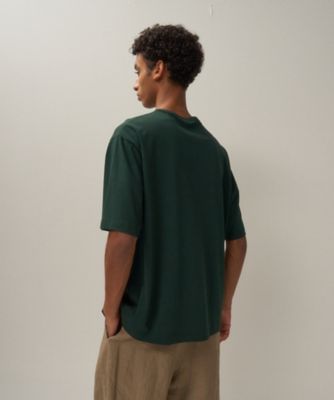 ATON(エイトン)/クルーネック 長袖 Tシャツ ブラック サイズ6 ATON(エイトン)/クルーネック 長袖 Tシャツ ブラック サイズ6