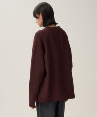 ＜ATON (Women/Men)＞ＮＡＴＵＲＡＬ　ＤＹＥＤ　ＵＲＡＫＥ　｜　オーバーサイズスウェット　－　ＵＮＩＳＥＸ（ＫＫＡＧＣＷ０９５１）