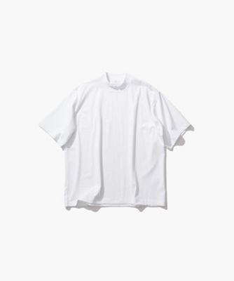 ＜ATON (Women/Men)＞ＤＲＹ　ＣＯＴＴＯＮ　ＪＥＲＳＥＹ　｜　スタンダード　モックネックＴシャツ　－　ＵＮＩＳＥＸ（ＫＫＡＧＧＭ０１１４）