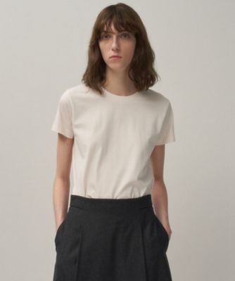 ATON (Women/Men)/エイトン DRY COTTON JERSEY | コンパクトTシャツ(KKAGGM0115)