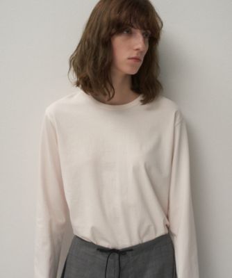 ATON (Women/Men)/エイトン DRY COTTON JERSEY | ロングスリーブTシャツ(KKAGGM0116)