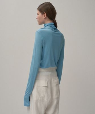 美品 22AW エイトン ATON レーヨン × シルク ハイネック ニット 美品 22AW エイトン ATON レーヨン × シルク ハイネック ニットの通販