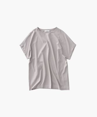 ＜ATON (Women/Men)＞ＳＵＶＩＮ　６０／２　｜　キャップスリーブＴシャツ（ＫＫＡＧＩＭ００１７）