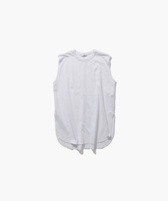 DRY COTTON JERSEY ｜ ラウンドヘムタンクトップ