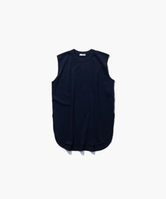 DRY COTTON JERSEY ｜ ラウンドヘムタンクトップ