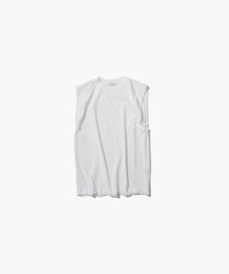 ＜ATON (Women/Men)＞ＦＲＥＳＣＡ　ＳＩＮＧＬＥ　ＪＥＲＳＥＹ　｜　タンクトップ（ＫＫＡＧＬＭ０４００）