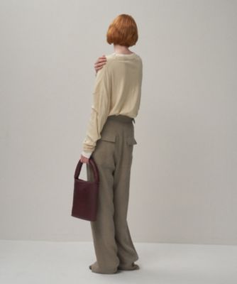 COTTON LINEN FRAISE ｜ ロングスリーブTシャツ