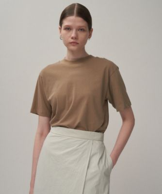 FRESCA NUBUCK ｜ モックネックTシャツ