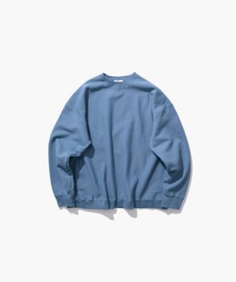 ATON NATURAL DYED URAKE オーバーサイズスウェットシャツ ATON / NATURAL DYED URAKE | OVERSIZED SWEAT SHIRT | B'2nd（ビー