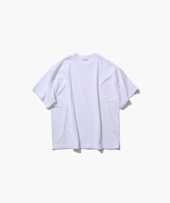 ＜ATON (Women/Men)＞ＦＲＥＳＣＡ　ＰＬＡＴＥ　｜　オーバーサイズ　Ｓ／Ｓ　Ｔシャツ　－　ＵＮＩＳＥＸ（ＫＫＡＧＳＭ００４０）