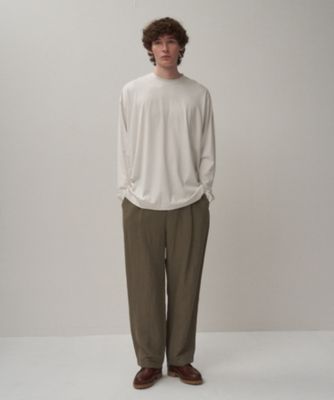 SUVIN60／2 ｜ オーバーサイズ L／S Tシャツ