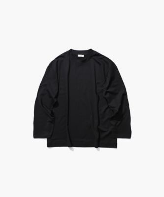 SUVIN60／2 ｜ オーバーサイズ L／S Tシャツ