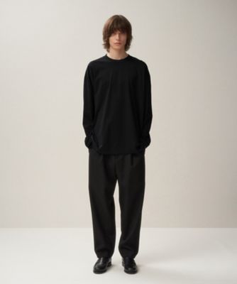 SUVIN60／2 ｜ オーバーサイズ L／S Tシャツ