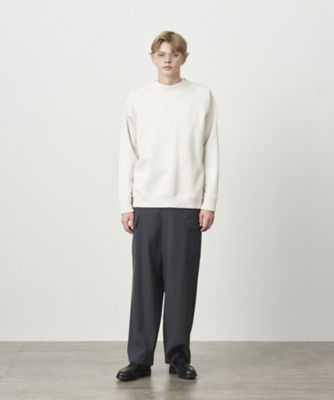 ほぼ未使用 ATON / クルーネックスウェットシャツ ZERO TSURI URAKE ｜ クルーネック スウェット