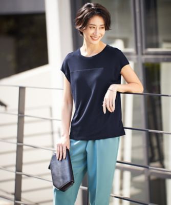 WEB限定カラーあり・接触冷感・UVカット】PINION 半袖プル 