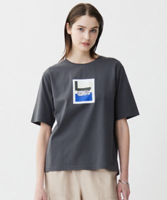 ＜ICB L (Women/大きいサイズ)＞【新色追加・接触冷感・ＵＶケア・洗える】　ロゴＴＥＥ（ＫＫＣＭＧＭ０４０５）