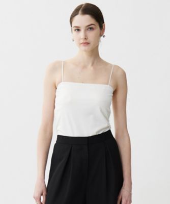 ＜ICB L (Women/大きいサイズ)＞【接触冷感・ＵＶケア・速乾・洗える】カップ付きサテンキャミソール（ＫＫＣＭＧＭ０６０６）