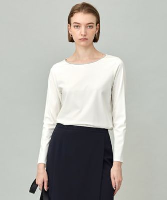 ＜ICB L (Women/大きいサイズ)＞【洗える】　コンパクトモクロディ　プルオーバー（ＫＫＣＭＧＷ０４０１）