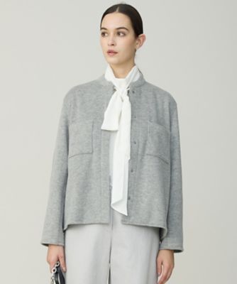 ＜ICB L (Women/大きいサイズ)＞ウーレットシャギー　ブルゾン（ＫＫＣＭＧＷ０６０２）