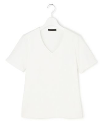 ＜ICB L (Women/大きいサイズ)＞スーペリアジャージー　Ｖネック半袖プルオーバー（ＫＫＣＭＬＭ０３０５）