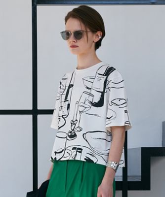 ＜ICB L (Women/大きいサイズ)＞【３０ｔｈ　ＡＮＮＩＶＥＲＳＡＲＹ】　ＭＩＬＡＮＯ　プリントＴシャツ（ＫＫＣＭＬＭ０３３０）