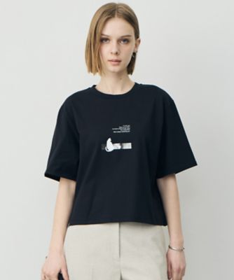 ロゴTEE（猫モチーフ）（KKCMLM0408） | ICB L (Women